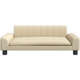  Krevet za pse krem 90 x 53 x 30 cm od tkanine | shoptok.hr