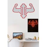 Wallity Zidna LED dekoracija Gym Dumbbells WorkOut, 375 cm, IP67, 12V , 470 lm, Crvena | ePonuda.com