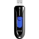 Transcend JetFlash® 790 USB stick 512 GB crna, plava boja TS512GJF790K USB 3.2 gen. 2 (USB 3.1) | Eponuda.ba