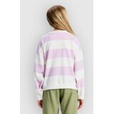 Roxy Little Things Crew Kids Pulover crocus petal strily strp | Shoptok.si