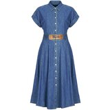 Polo Ralph Lauren Dolge obleke ERLAINA Modra | Shoptok.si