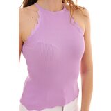 Dewberry Z2022 WOMEN'S KROP BLOUSE-ON PURPLE | Shoptok.si
