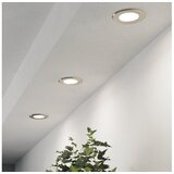 Eglo 901403-KOMPLET 3xLED ugradna plafonska svetiljka fueva LED/3,7W/230V prečnik 8,8 cm hrom | Eponuda.com