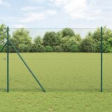 vidaXL šesterokotna ograja siva 1.5x50 m jeklo | Shoptok.si