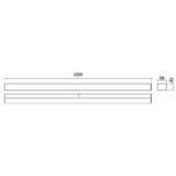  Redo 01-2331 - LED kupatilsko osvetljenje za ogledalo TASK LED/24W/230V 120 cm IP44 hrom | Eponuda.com