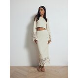 Reserved - Bluza s ukrasnim vezom - boja kože | shoptok.hr