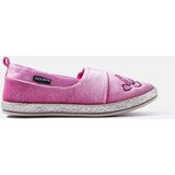 Gemre Dark pink velour ballet flats Patria | shoptok.hr
