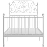  Okvir za krevet bijeli metalni 90 x 200 cm | shoptok.hr