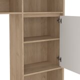 Tvilum Bijeli/u prirodnoj boji TV set u dekoru hrasta 209x183x48 cm Next – | shoptok.hr