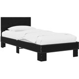  Okvir kreveta s uzglavljem Crni hrast 80 x 200 cm - Crni hrast | shoptok.hr