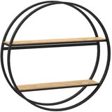  Zidna polica SHELF, prečnik 62,5 cm, hrast | Eponuda.com