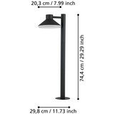 Eglo 900689 - LED spoljašnja lampa NINNARELLA 1xGU10/4,6W/230V IP44 | Eponuda.com