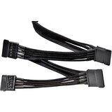 BE QUIET BeQuiet tok priključni kabel [4x električni moški konektor SATA - 1x bequiet! modularni napajalnik] 0.90 m črna, (20414183) | Shoptok.si