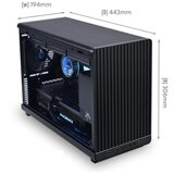 Lian Li Kućište DAN A3 mATX /Crno, A3-mATX Black & WOOD