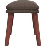  Tabure smeđi 45 x 29,5 x 35 cm od tkanine | shoptok.hr