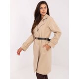 RUE PARIS Coat-IT-PL-FL5712.84-beige Cene