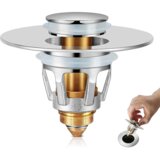 INF Pojavni zamašek za umivalnik Silver, (22105495) | Shoptok.si