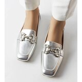 Gemre Silver loafers with rhinestones Marechal | shoptok.hr
