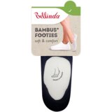 Bellinda BAMBOO FOOTIE SOCKS - Bamboo very low women's socks - black | shoptok.hr