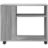  Bočni stolić s kotačima boja hrasta sonome 70x35x60 cm drveni | Eponuda.com