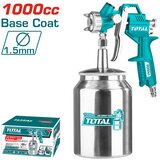 Total Pištolj za farbanje, donja metalna posuda, dizna 1.5mm, 1L posuda TAT11001