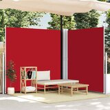  Uvlačiva bočna tenda crvena 200 x 600 cm | shoptok.hr