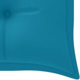  Jastuk za vrtnu klupu plavi 150 x 50 x 7 cm od tkanine Oxford | shoptok.hr