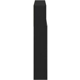  Okvir za krevet Crna hrastovina 180x19x103 5 cm | shoptok.hr