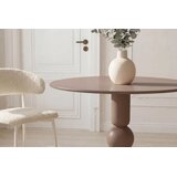 Venture Home Boule okrugli blagovaonski stol ⌀110 cm, smeđi | shoptok.hr