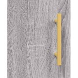  Visoka komoda siva sonome 69,5x34x180 cm od konstruiranog drva | shoptok.hr