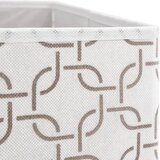  Sklopive kutije za pohranu 4 kom krem 32x32x32 cm od tkanine | shoptok.hr