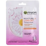 Garnier Skin Naturals Moisture + Comfort vlažilna in pomirjajoča tekstilna maska 1 ks za ženske