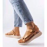 Gemre Beige sporty sandals Heron | Shoptok.si