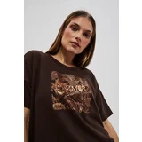Moodo WOMEN'S SWEATSHIRT L-BL-4005 Doak