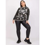 Fashion Hunters Large khaki blouse with Nuala shoulders | shoptok.hr
