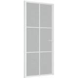  Unutarnja vrata 93 x 201,5 cm Bijela od mat stakla i aluminija | Eponuda.com