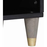 TV ormar s ladicama Siva 100 x 33 x 46 cm Čvrsto drvo manga | Eponuda.ba