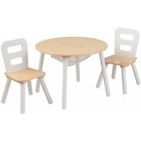 Kidkraft Komplet otroške mize in stolov rjav trden les, (20987202) | Shoptok.si