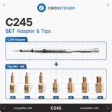 CNC Kitchen Soldering Tips + C245 Adapter | Eponuda.com