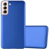 Cadorabo Case, združljiv s Samsungom v kovinsko modri - zaščitni pokrov, narejen iz fleksibilnega silikona TPU, (20587199) | Shoptok.si