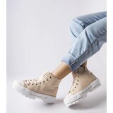 Big Star Beige Insulated Sneakers | shoptok.hr