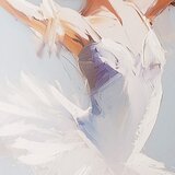 Styler Slika s ručno oslikanim elementima 70x100 cm Grace – | shoptok.hr