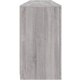  Komoda s LED svjetlima boja sivog hrasta 164 x 37 x 67 cm | shoptok.hr