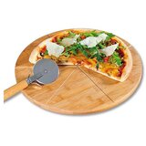 Kesper Daska za picu bambus 32cm sa točkićem za sečenje KSP58462 Cene