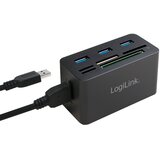 Logilink CR0042 laptop dock /port replicator Wired USB 3.2 Gen 1 (3.1 Gen 1) Type-A Black | shoptok.hr