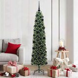 vidaXL Umestno božično drevo Zelena 180 cm PVC in Jeklo in Plastika | Shoptok.si