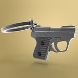 Metalmorphose Privjesak Gangsta Gun | shoptok.hr