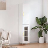 vidaXL Visoka komoda bijeli 34 5x34x180 cm od konstruiranog drva | shoptok.hr