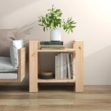The Living Store Knjižna omara/pregrada 60x35x57 cm trdna borovina - Knjižna Omara, (21431586) Cene