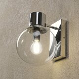  Zidna lampa SFERIO 1xE14/5W/230V, sjajni hrom/prozirno staklo | Eponuda.com